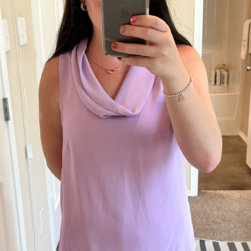Vince Camuto Purple Top